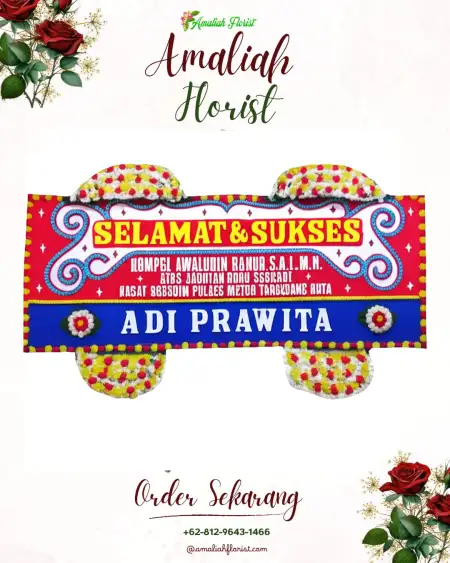 Papan Bunga Ucapan Selamat Woyla Timur